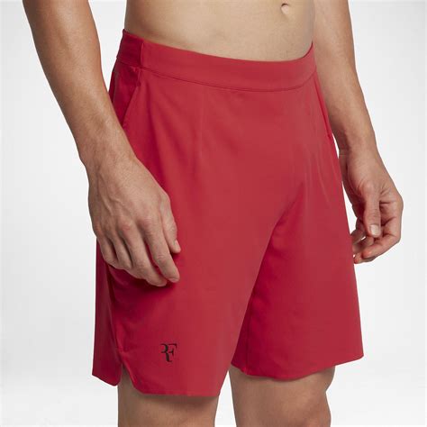 Nike Mens Court Flex RF 9 Inch Tennis Shorts 